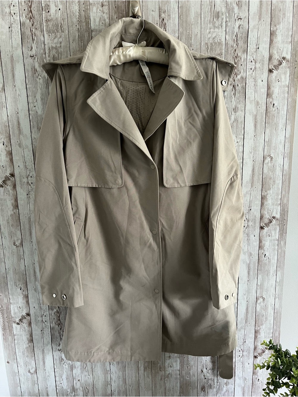 lululemon athletica Always There Trench Coat Size 8